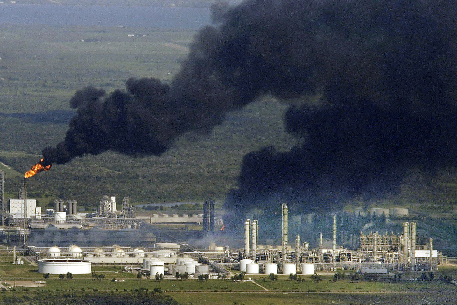 Plant explodes in 2005